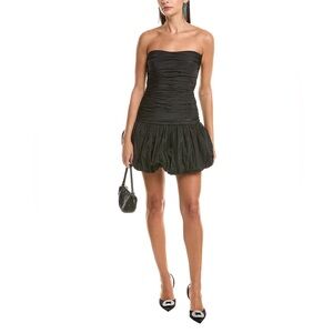 New Cinq à Sept Rosanna Black Strapless Mini Dress